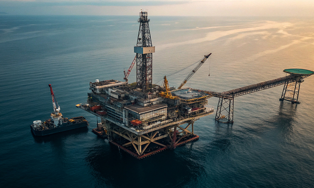 rig crude oil industry sea gasoline drill gas ocean - Oil & Gas Precision Machining Services oil and gas precision machining services